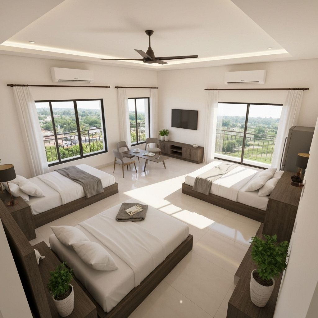 2 Bed AC Room - Sri Janaki Mahal Trust Ayodhya