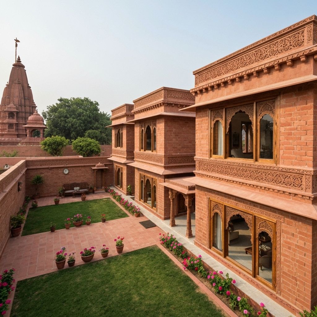 3 Bed Non-AC Room - Sri Janaki Mahal Trust Ayodhya